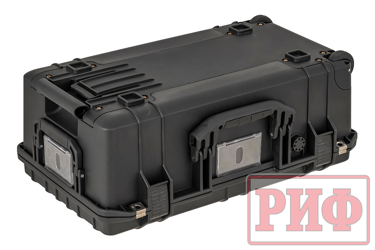 Кейс защитный ударопрочный РИФ 558х355х228 мм IP67 на колесах с телескопической ручкой