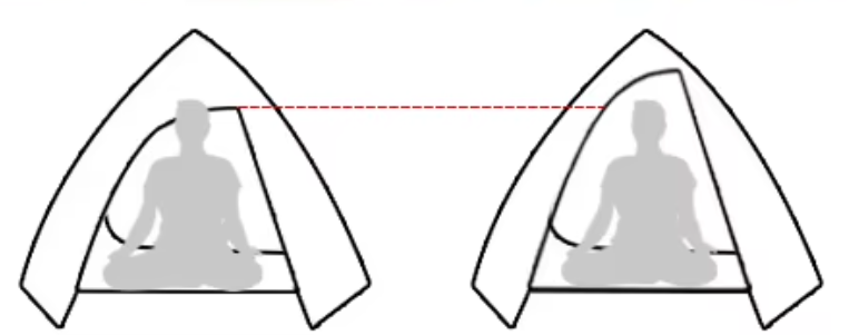 Палатка Naturehike Cloud Up Pro Si 2-местная, алюминиевый каркас, янтарная
