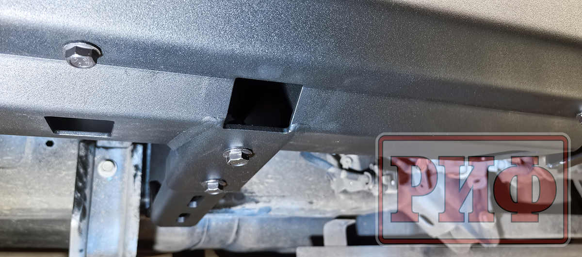 Пороги РИФ силовые алюминиевые для RAM (Dodge) 1500 Rebel 2019+