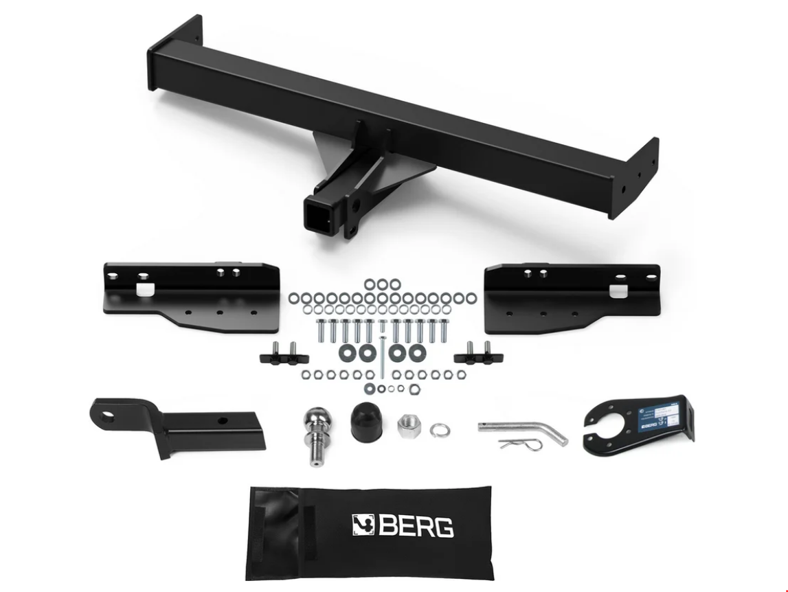 Фаркоп BERG JAC T9 2024-, шар Е, 3500/100 кг.
