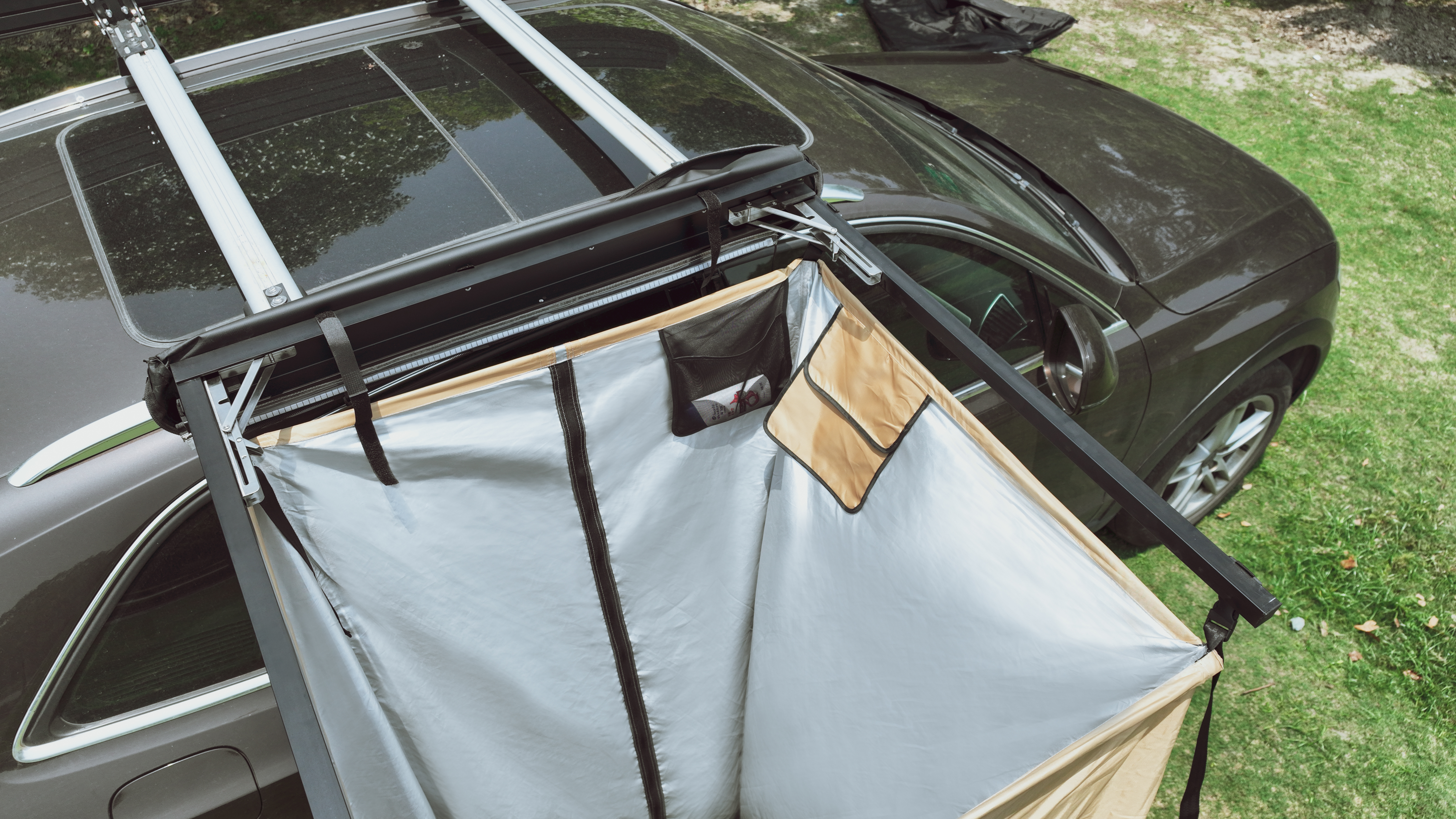 Тент-маркиза РИФ - душевая кабинка с тканевой крышей