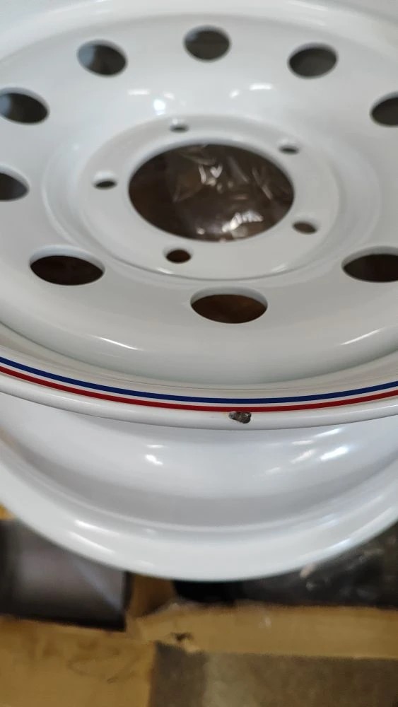 Диск усиленный УАЗ стальной белый 5x139,7 7xR16 d110 ET+15 (уценка)