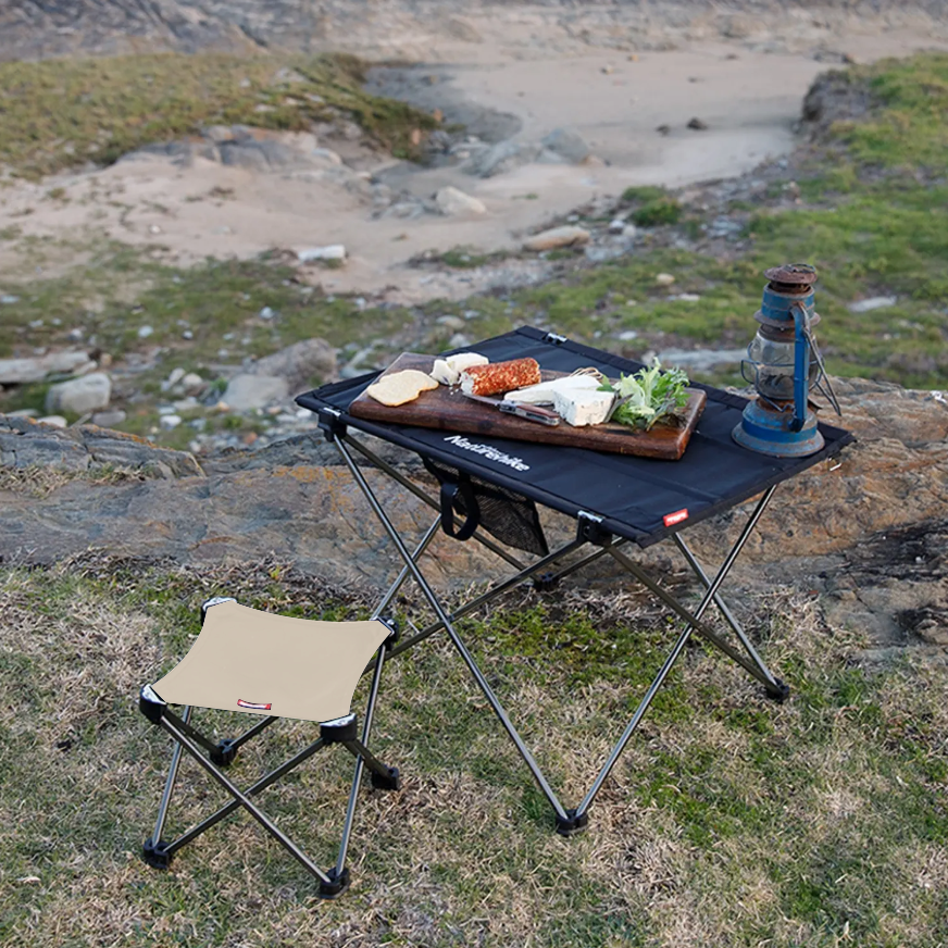 Табурет Naturehike складной, бежевый, до 100 кг