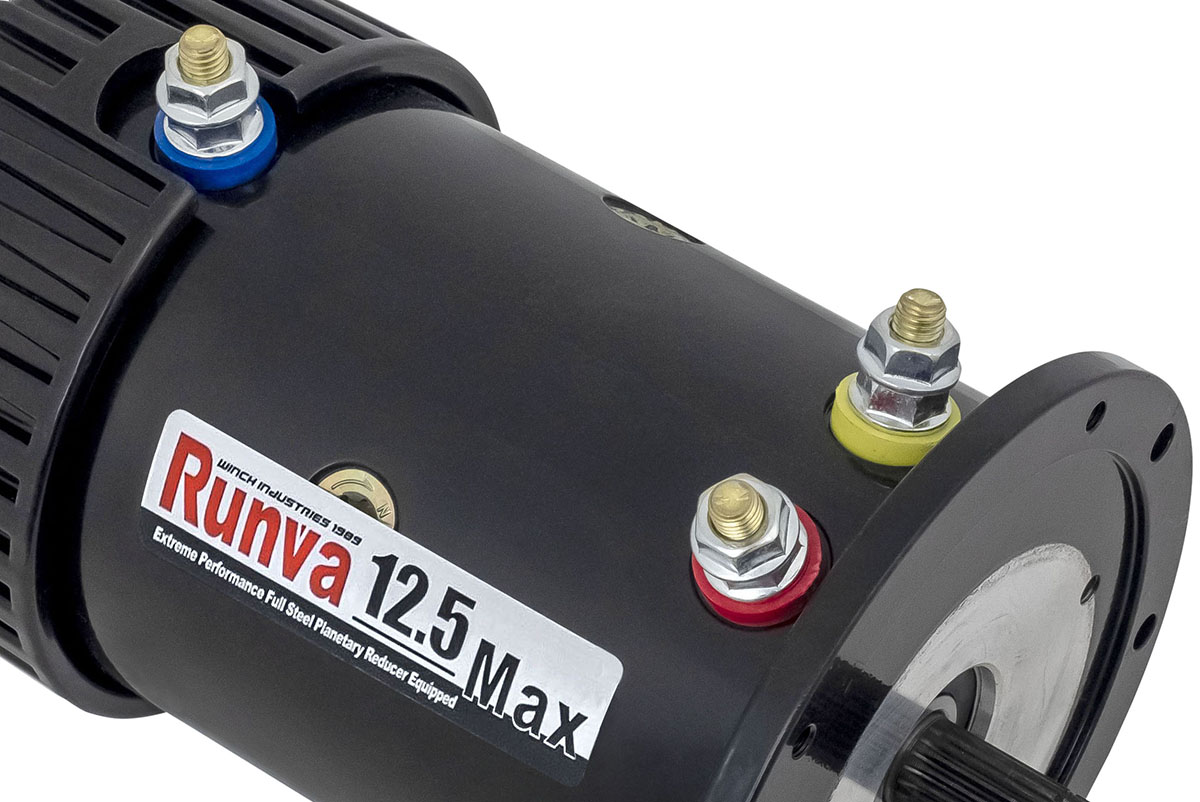 Изоляторы контактов мотора лебёдки Runva (4 шт.)