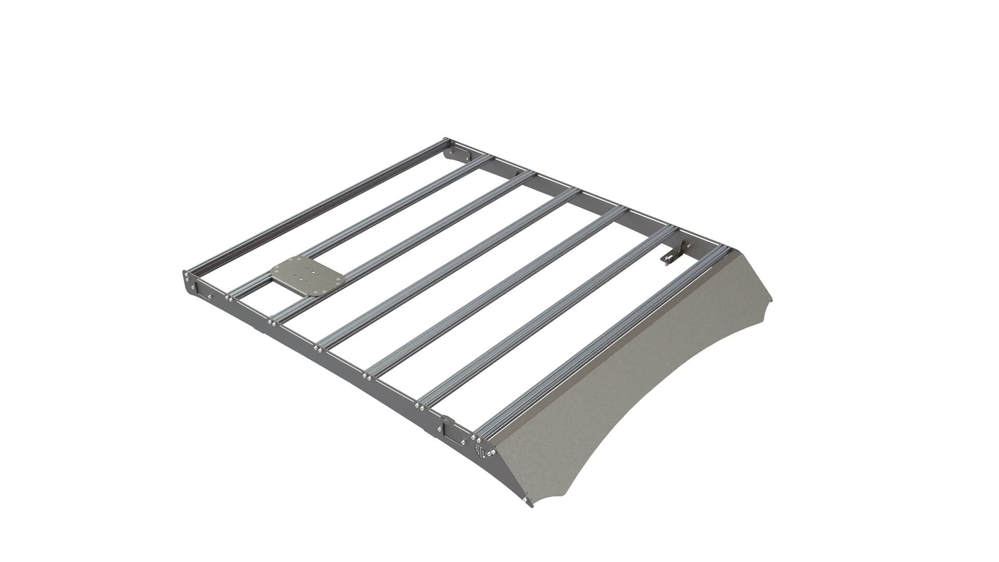 Кронштейн крепления плоских канистр на багажник STC