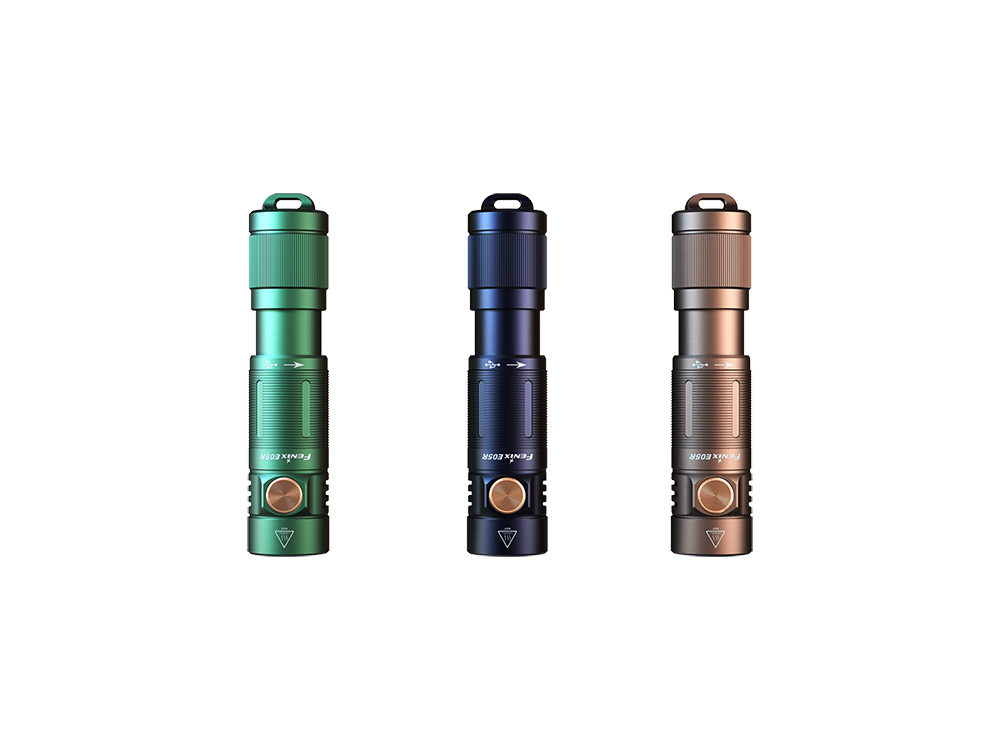 Фонарь Fenix E05R зелёный 400 люмен