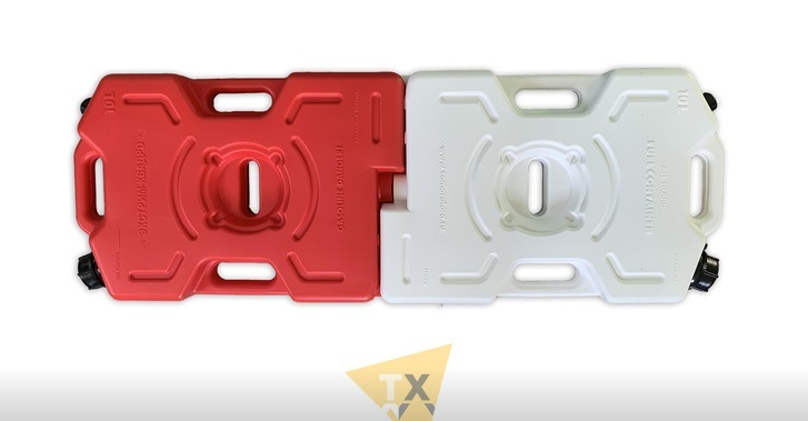 Канистра Экстрим Квадро 10л модульная белая