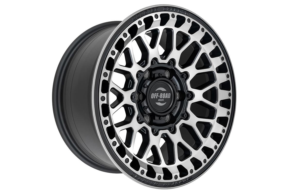 Диск литой черный матовый 6x139,7 8,5xR17 d106,1 ET+20 (продаются по 4 шт.)