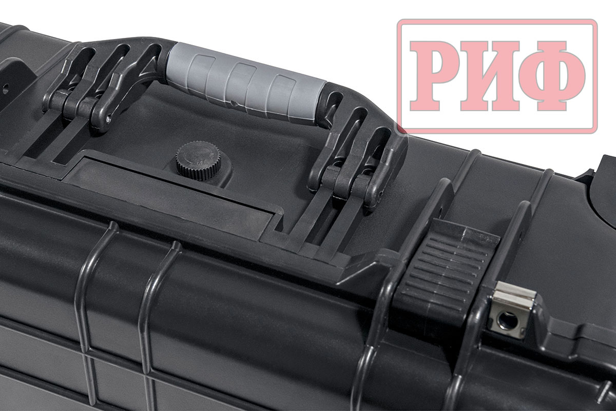 Кейс защитный ударопрочный РИФ 559х351х229 мм на колесах с телескопической ручкой IP55