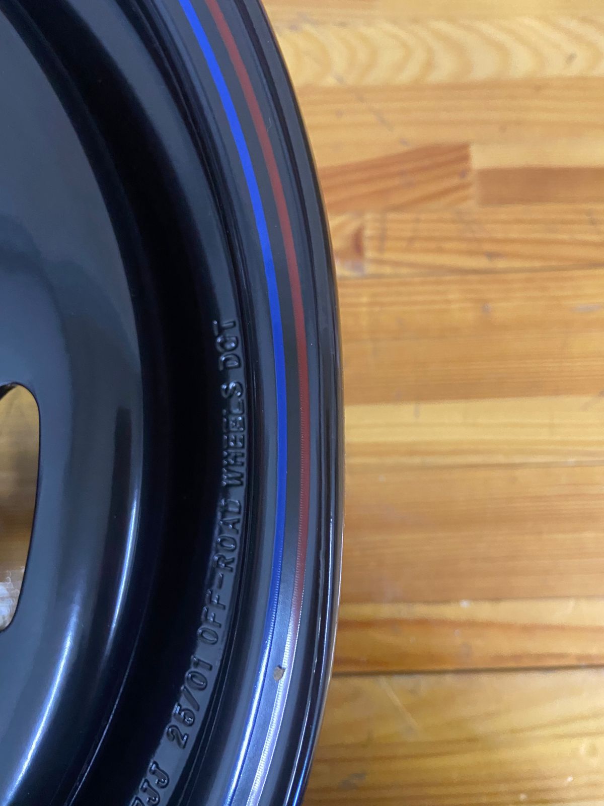 Диск усиленный Тойота Ниссан стальной черный 6x139,7 7xR16 d110 ET+30 (треуг. мелкий)(уценка)