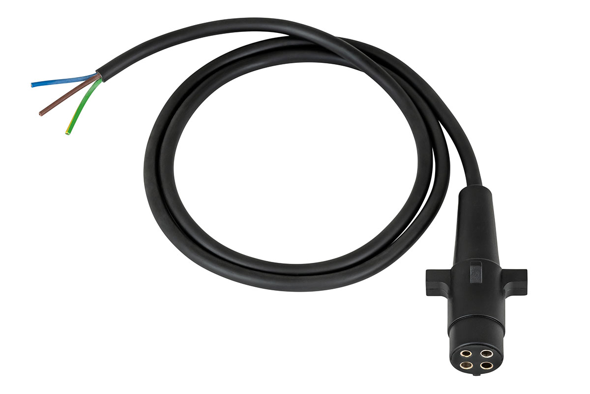 Разъем для пульта управления лебёдой Runva с кабелем 1 м
