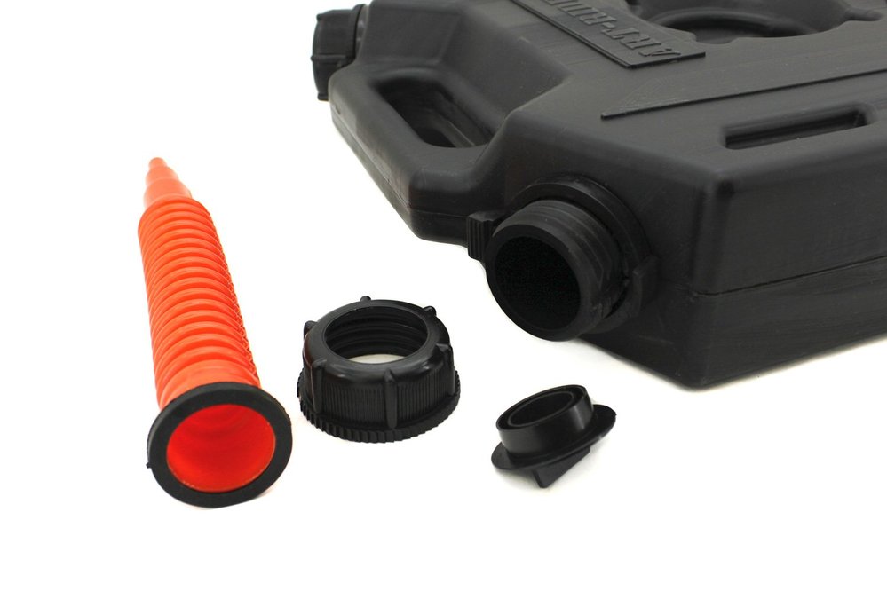 Канистра экспедиционная ART-RIDER 20 л. Две горловины (Черная)