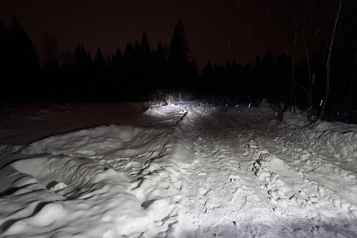 Светодиодная фара водительского света РИФ 178 мм 90W LED