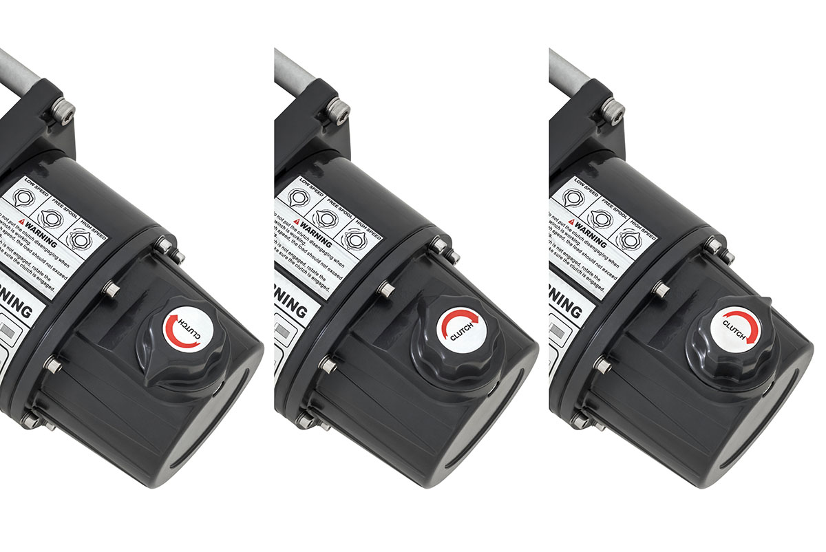 Лебёдка электрическая двухскоростная 12V Runva EWD10000S 4500 кг