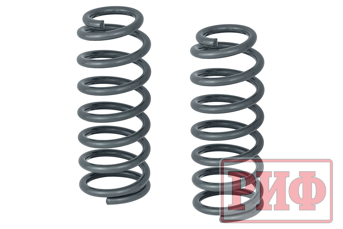 Пружины РИФ передние Nissan Patrol Y60/Y61 +100кг, лифт 2