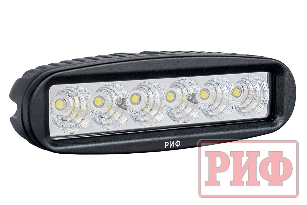Светодиодная фара водительского света РИФ 160 мм 18W LED