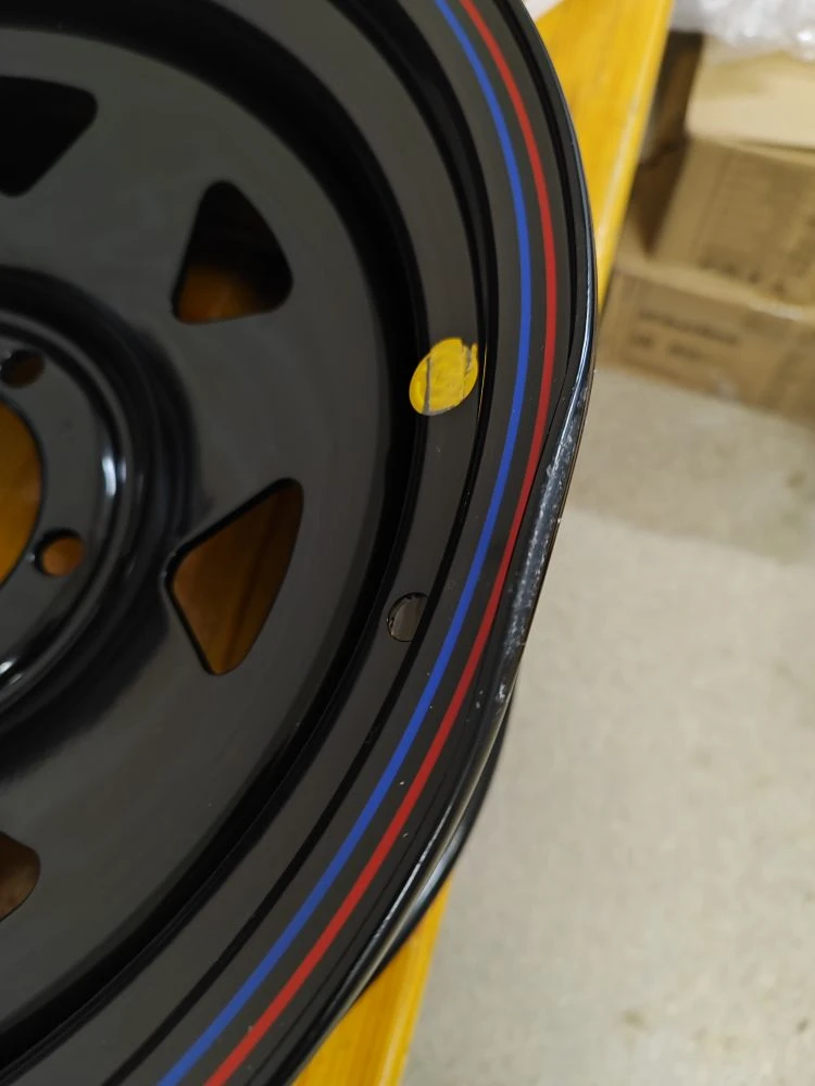 Диск усиленный УАЗ стальной черный 5x139,7 8xR17 d110 ET-19 (треугольник мелкий) (уценка)