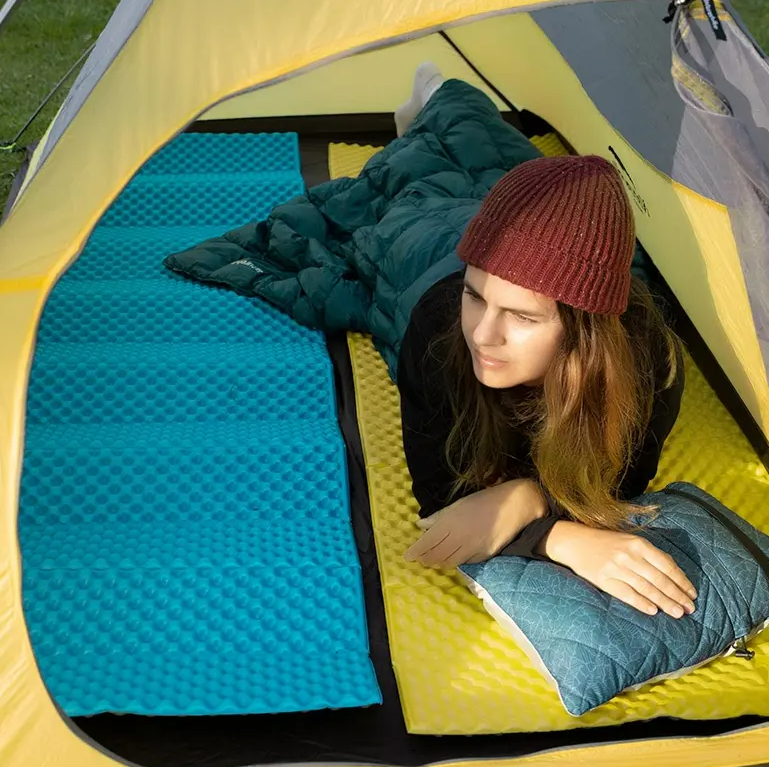 Коврик туристический Naturehike 187х56х2,5 см. IXPE, желтый