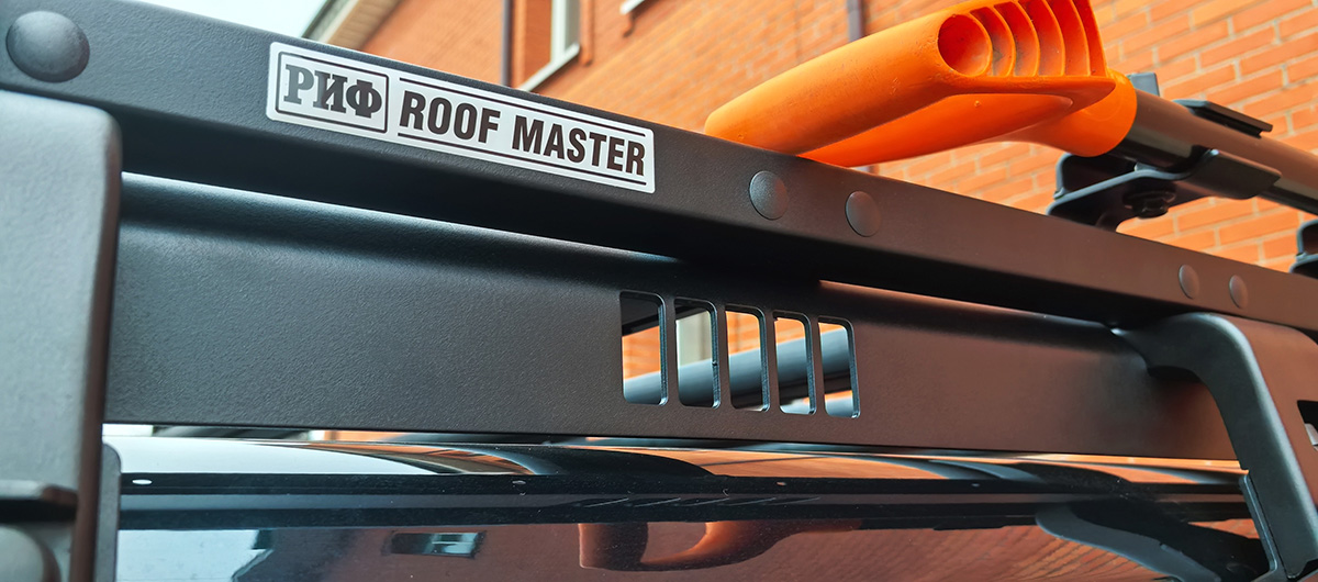 Багажник экспедиционный (платформа) алюминиевый РИФ 1250х1690 мм для Suzuki Jimny 2018+ (с крепежом)