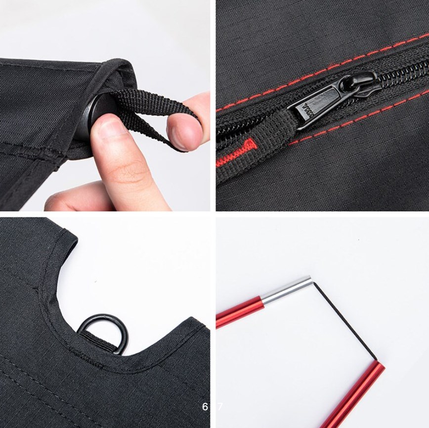 Раскладушка Naturehike XJC05, 190х65х15 см, до 150 кг, черная