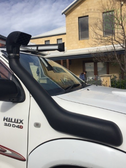 Шноркель для Toyota Hilux 2005+ (дизель) (STH25AD)