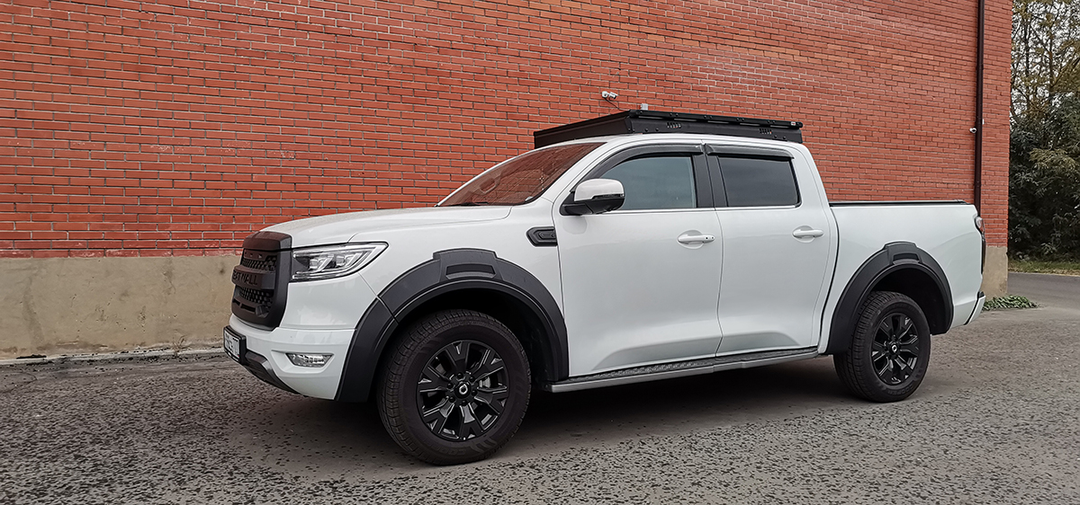 Багажник экспедиционный (платформа) алюминиевый РИФ 1250x1420 мм Great Wall Poer (с крепежом)