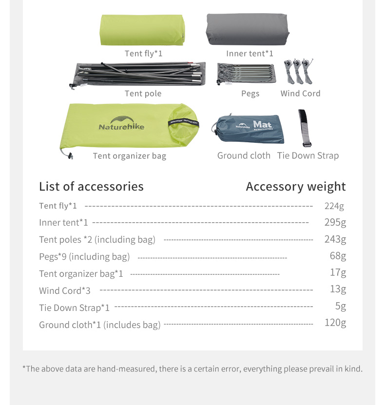 Палатка Naturehike Star Trails EXT Si 1-местная, алюминиевый каркас, сверхлегкая, желтая