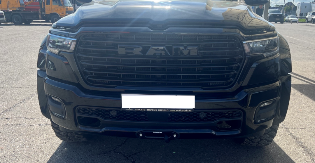 Площадка под лебёдку в штатный бампер RAM 1500 (DT) AT37 (2025 - )