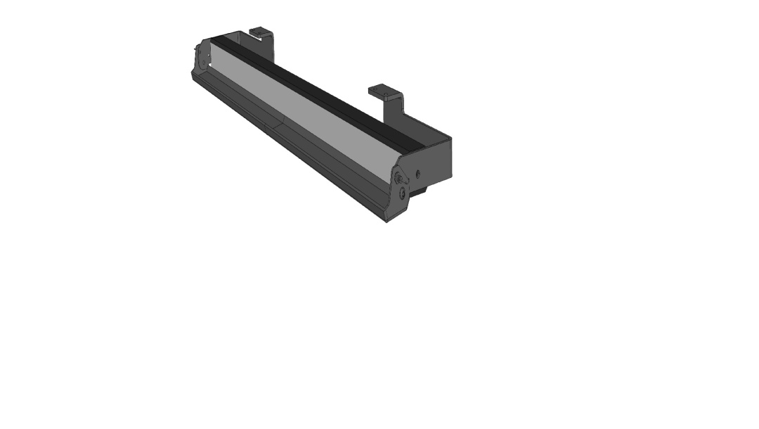 Кронштейн крепления передней светодиодной балки с крышкой (версия PRO)