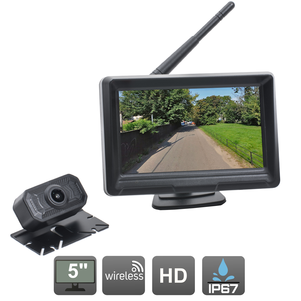 Беспроводной комплект (монитор + камера) AVS715CPR (M) + AVS715CPR