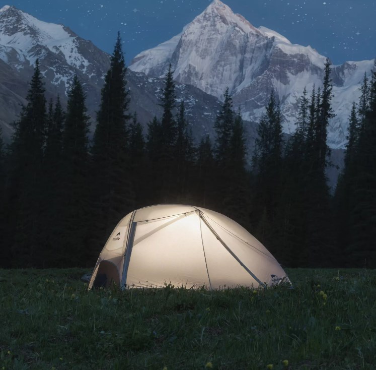 Палатка Naturehike Star River UL Si 2-местная, алюминиевый каркас, хаки