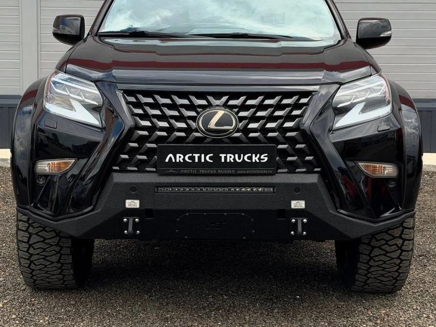 бампер силовой передний GX460 короткий АТ35
