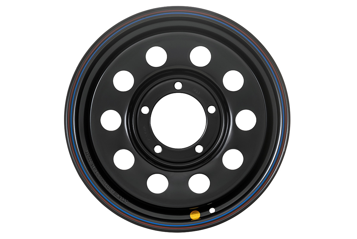 Диск усиленный УАЗ стальной черный 5x139,7 7xR16 d110 ET+30