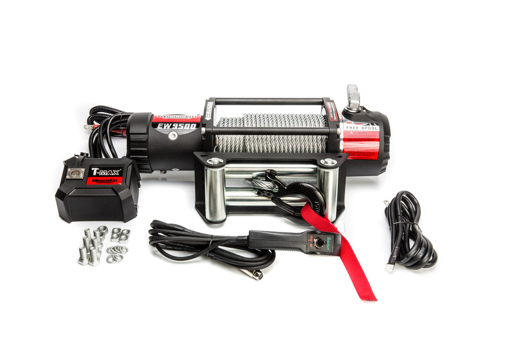 Лебедка электрическая T-Max EW9500 MuscleLift 12В