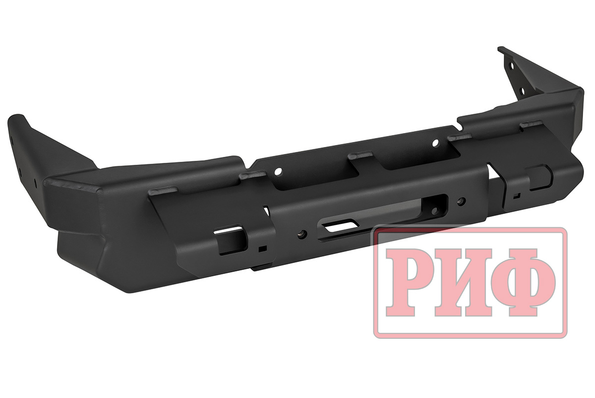 Площадка РИФ под лебёдку с защитой радиатора в штатный бампер RAM 1500 Rebel 2024+