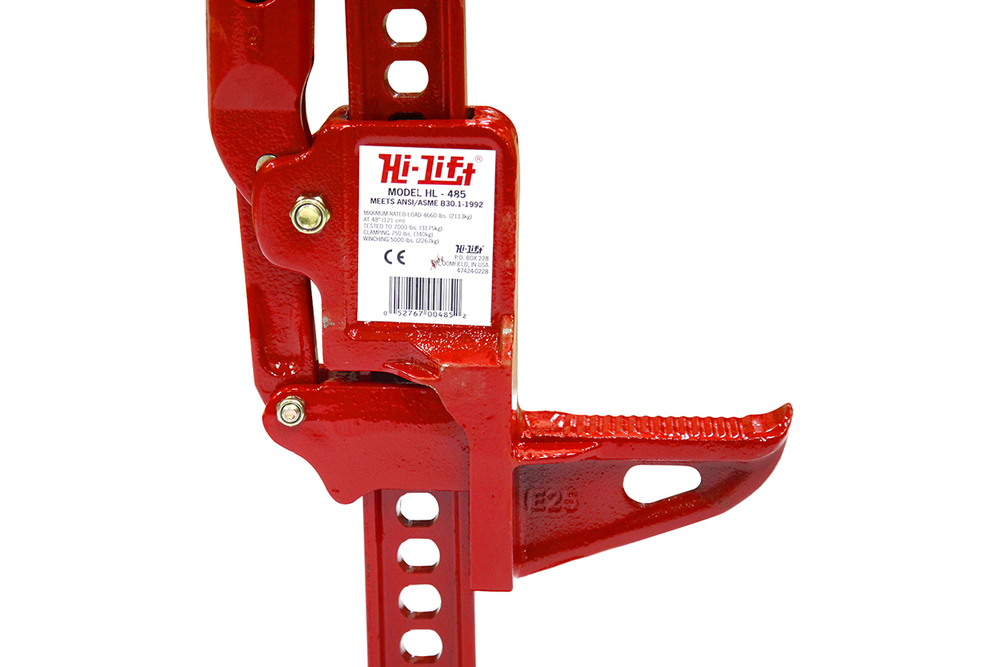 Домкрат реечный HI-LIFT красный, 122см.
