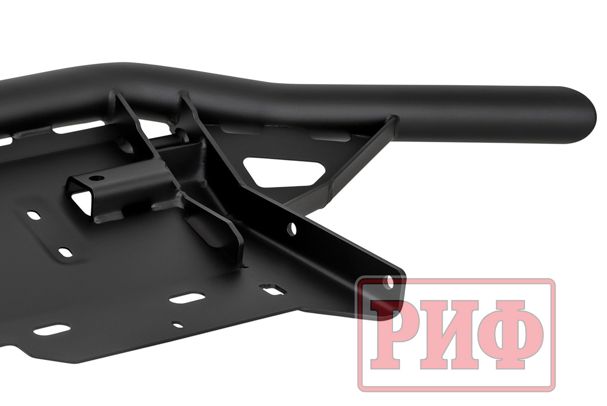 Бампер РИФ силовой передний/защита штатного бампера Changan Hunter Plus c защитой радиатора (устанавливается только с площадкой RIFF70-30000)