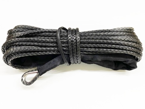 Трос синтетический с коушем 5.6мм х 15м