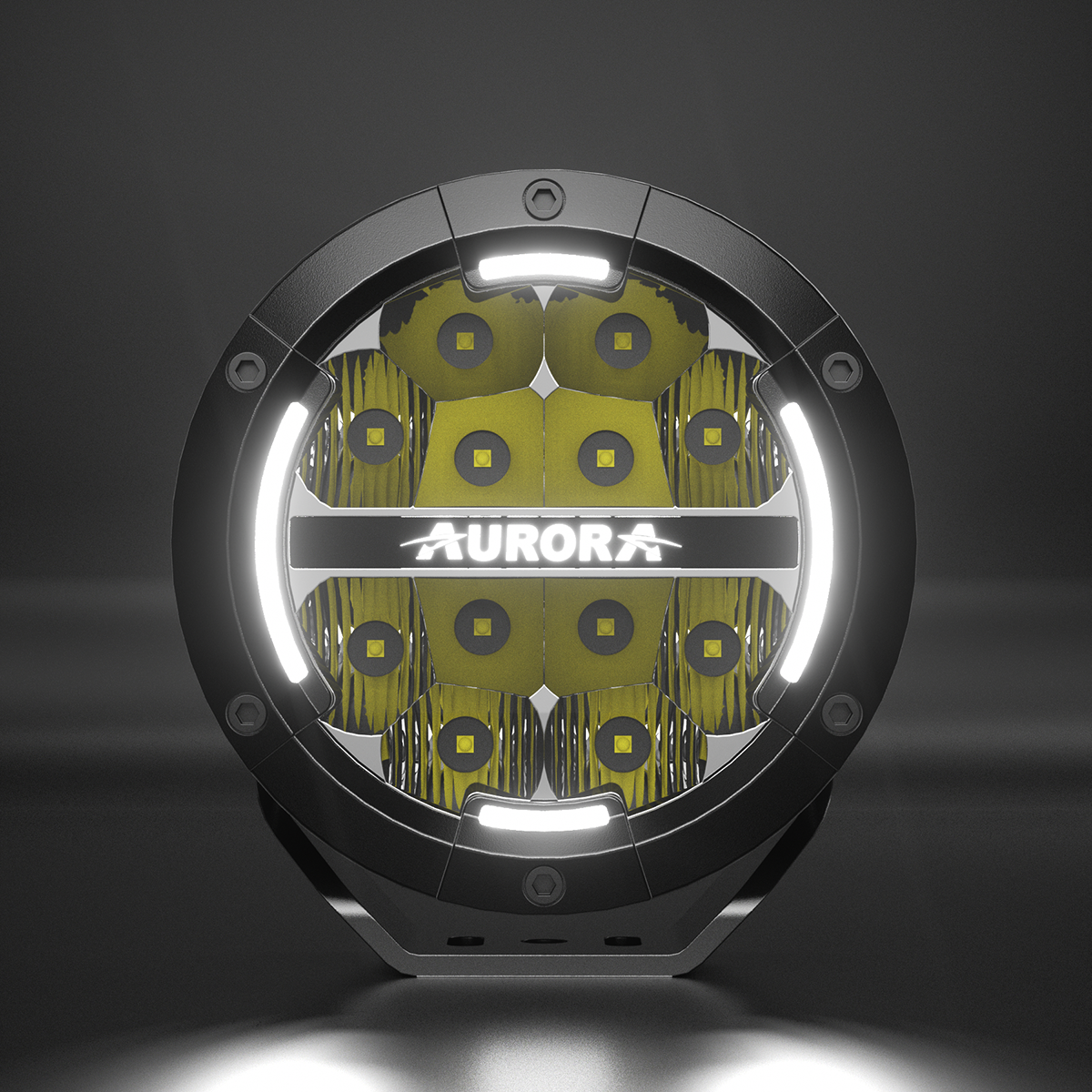 Светодиодные фары комбинированного света AURORA 128 мм 60W (2 шт.)