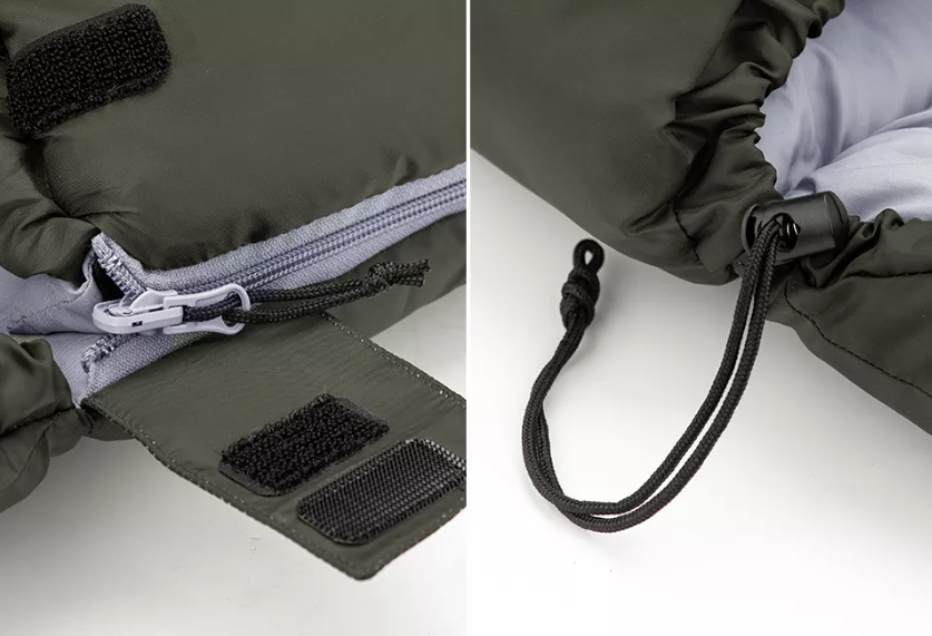 Мешок спальный Naturehike U250S, (190х30)х75 см, (левый) (ТК: 0C), темно-зеленый