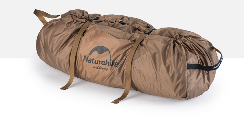 Палатка Naturehike Hexagon шестиугольная 4-местная, алюминиевый каркас, песочный