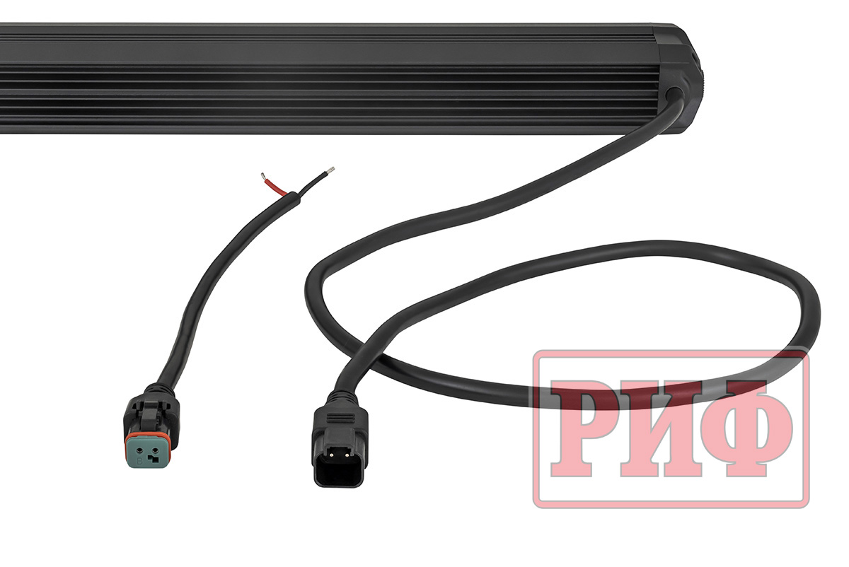 Светодиодная фара дальнего света РИФ 564 мм 80W LED