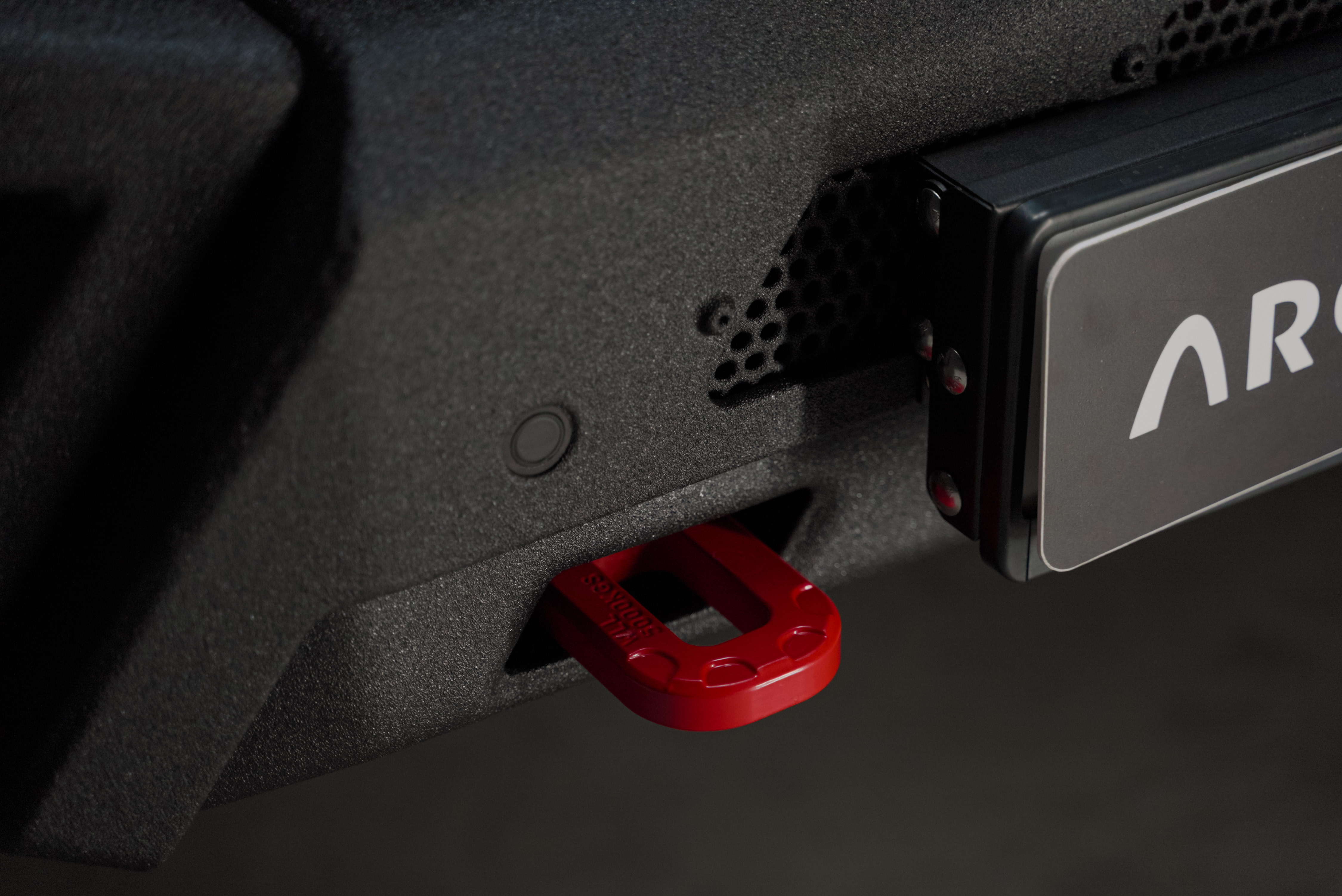 Бампер передний LC300 (2021-) Черный