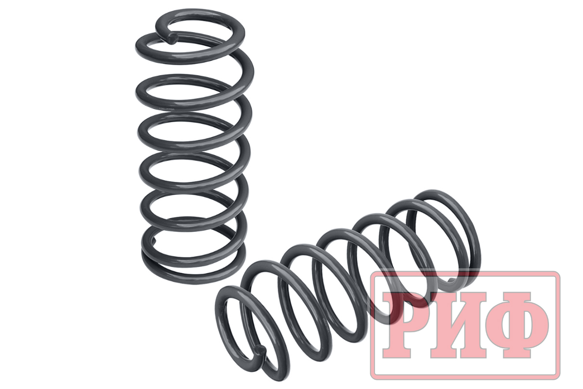 Пружины РИФ задние Toyota Land Cruiser Prado 120. Нагрузка 0-100 кг, лифт 30 мм