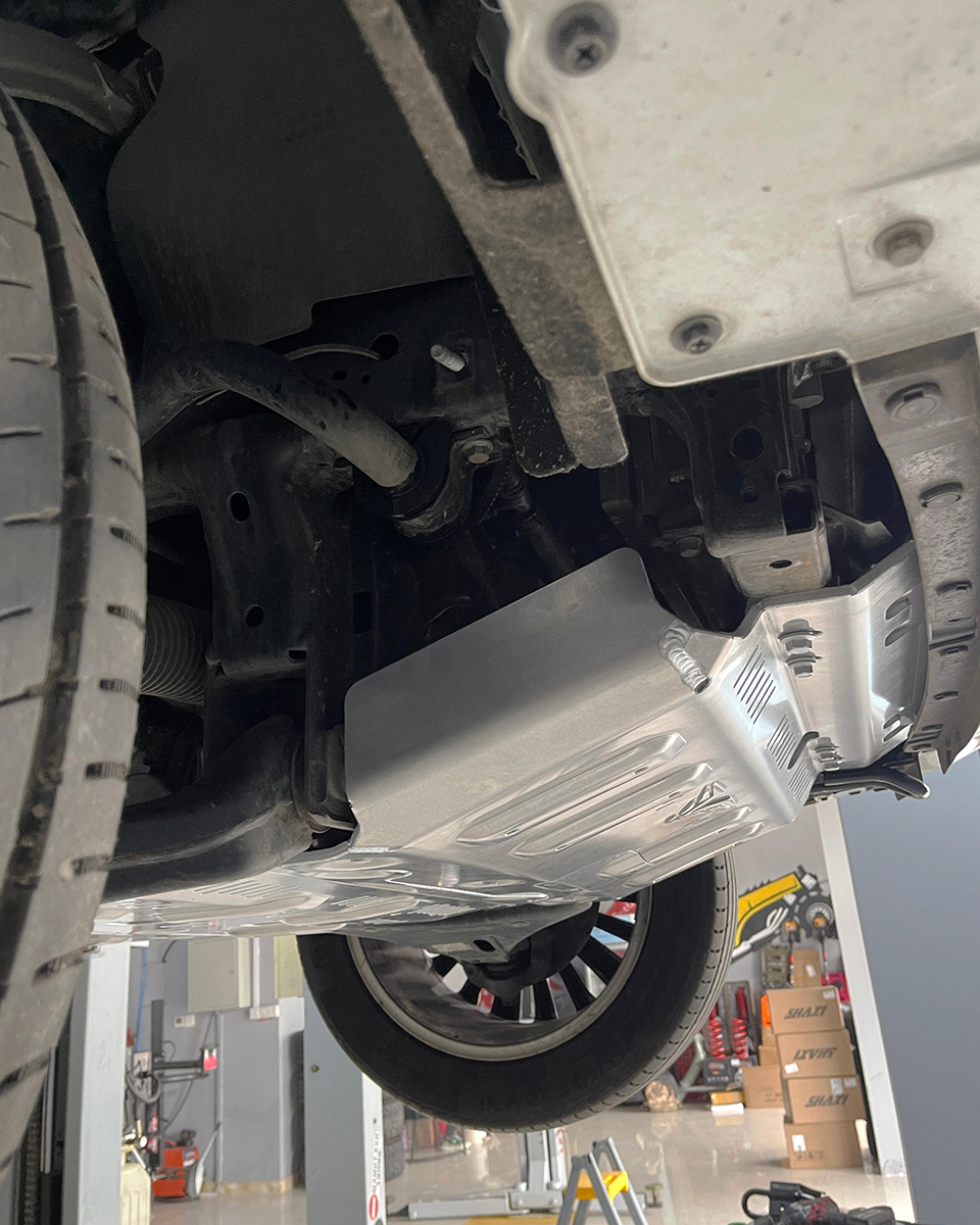 Защита Falcon радиатора, картера, РК, КПП для TANK 500 2022-2024 (бензин), алюминиевая, 8 мм