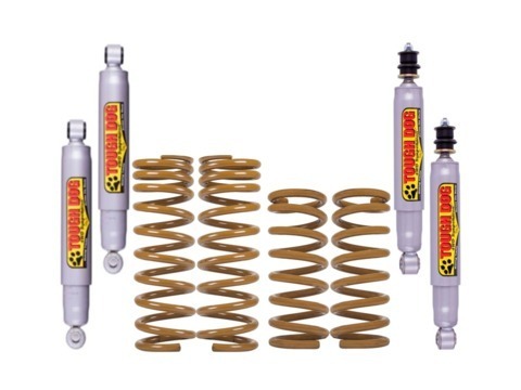 Лифт-комплект усиленной подвески Tough Dog для Suzuki Jimny 2019-, легкая нагрузка  0-300 кг к ПСМ, лифт 80 мм