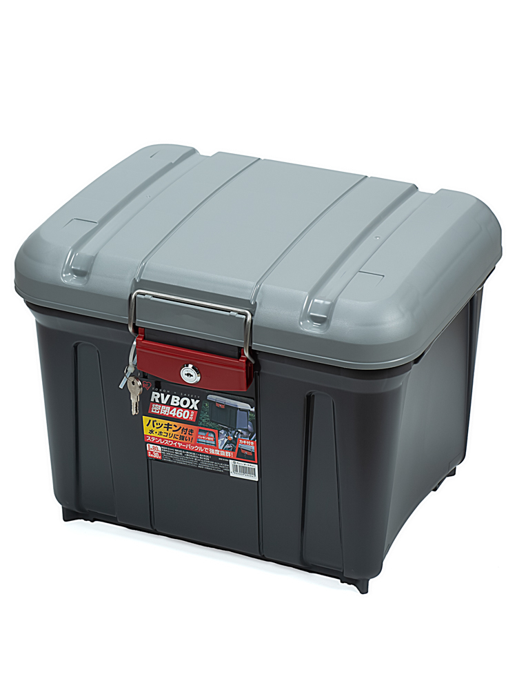 Ящик экспедиционный IRIS RV BOX 460G, 30 литров 45,5x36,1x35 см., светло-серый (уценка)