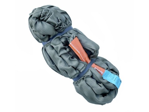 Трос буксировочный круглопрядный динамический 7т., 8м. (С петлями)