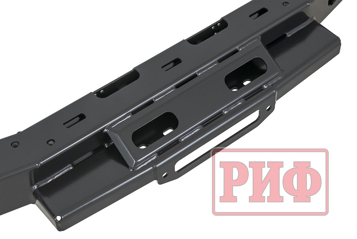 Площадка РИФ под лебёдку в штатный бампер Toyota Land Cruiser 300 (для высоких штатных бамперов)