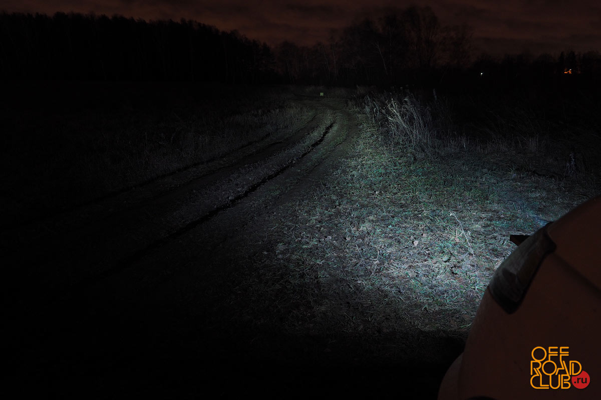 Светодиодная фара дальнего света РИФ 57 мм 10W LED